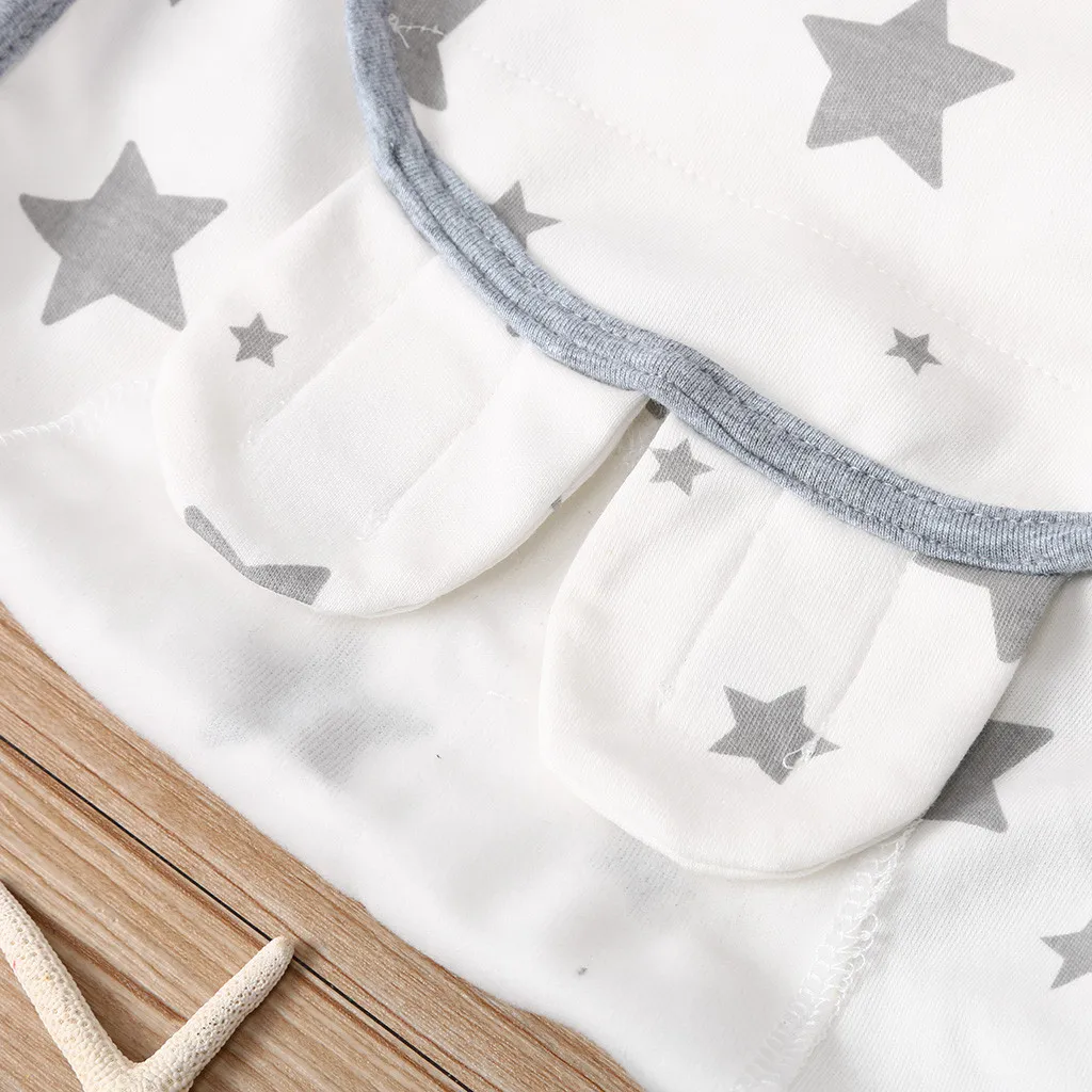 Baby Swaddle Wrap Newborn Blanket 0-3 Months Organic Cotton Stars Stripe Swaddle Breathable Wrap Sack for Boys and Girls