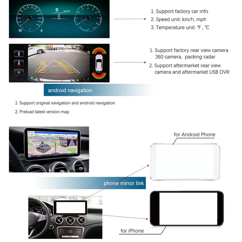 10,25 дюймов Android 8,1 4+ 64G Автомобильный gps навигатор мультимедийный плеер Bluetooth WiFi Дисплей для Mercedes Benz E Class W212 2009-201