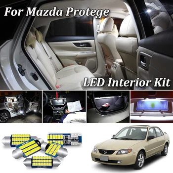 

White Canbus LED Interior Car Light For Mazda Protege LED Interior Map Trunk Door License Plate Light (1995-2003)