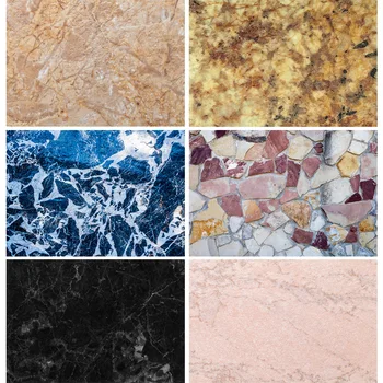 

SHENGYONGBAO Vinyl Custom Photography Backdrops Props Colorful Marble Pattern Texture Photo Studio Background 20910DLK-02