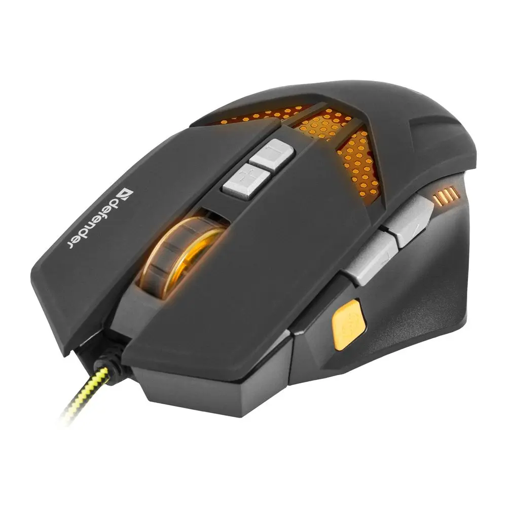 Компьютерная мышь Defender Warhead GM-1780 оптика,8 кнопок,1000-2500 dpi