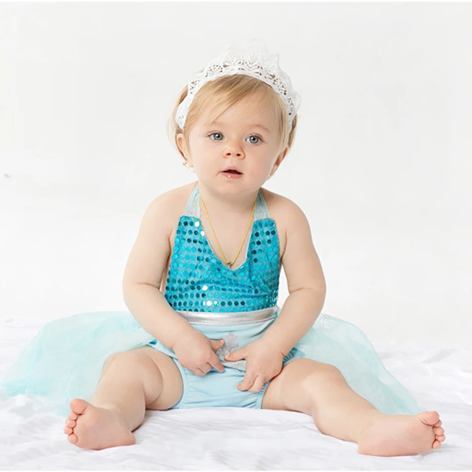 bonito conjunto infantil princesa fantasia roupas crianças praia photoshoot trajes