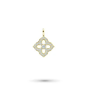 

Pendant in yellow gold with diamonds
