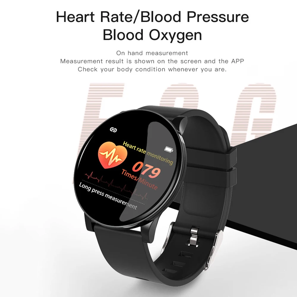 Smart Watch Fitness Tracker Wearfit W8 App. Touch Color Men - AliExpress
