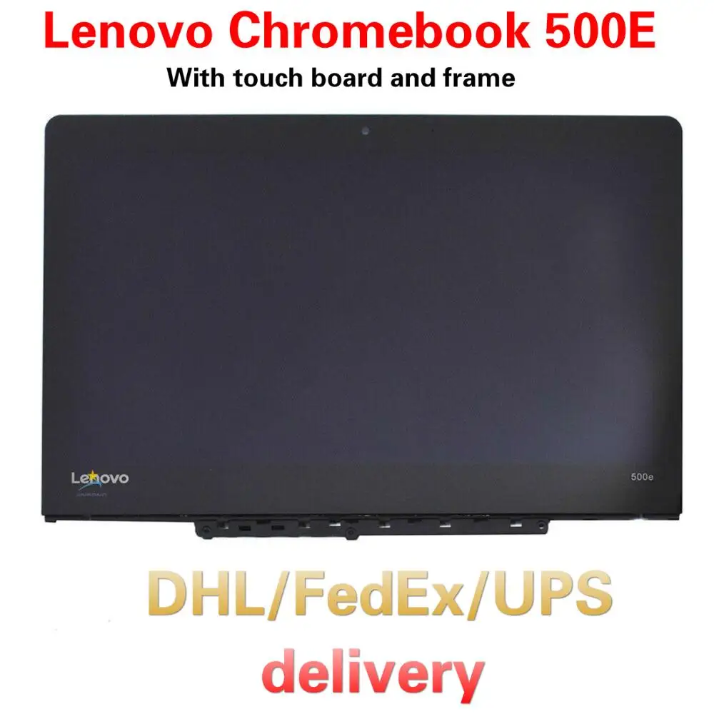 

5D10Q79736 Original New Full LEN Chromebook 500E (81ES) HD 11.6'' LCD LED Touch Screen Digitizer Assembly Bezel