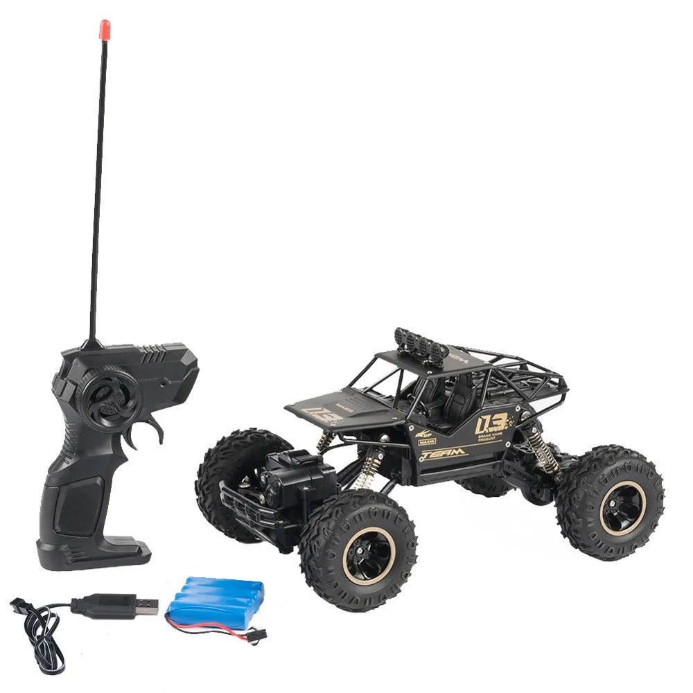 Радиоуправляемая машина 1:18 4WD 2,4G Радиоуправление RC 1:18 металлические машинки из сплава игрушки багги скоростные грузовики внедорожные Грузовики Игрушки для детей