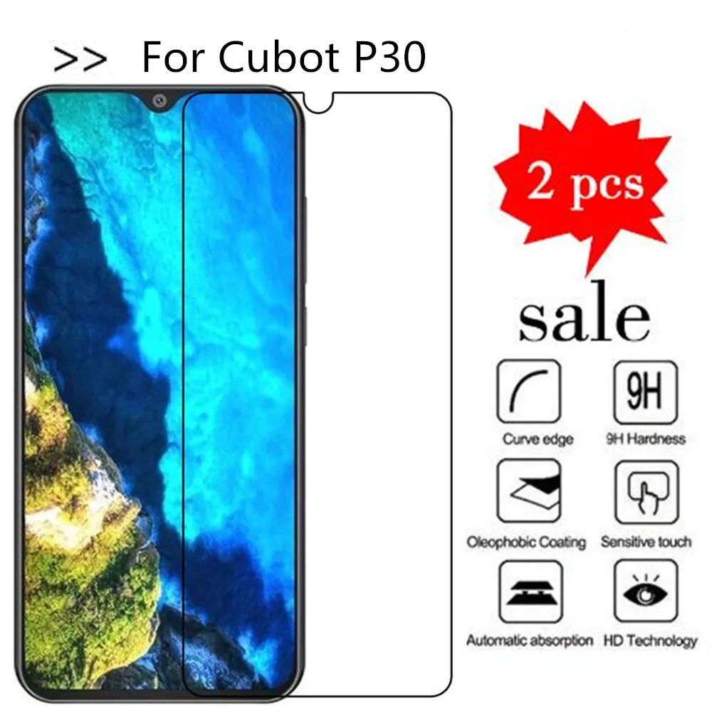 

Tempered Glass For Cubot P30 Screen Protector Premiun Phone Protection Film Case For Cubot P30 Tempered Glass