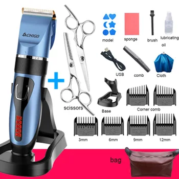 

Electric Hair Clipper Professional Trimmer Power Generation Hair Clipper Hair Clipper Cordless Razor Hairdressing Salon Tools
