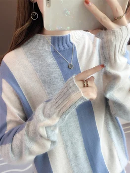 

Sweater female autumn 2020 new Korean version of outer wear in the winter take the women's pullover knit tops very cents student