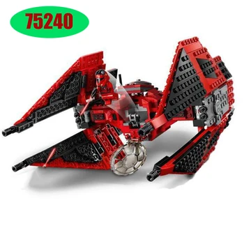 

75240 Major Vonreg's TIE Fighter First Order Poe's X Wing Starfighters lepining Star Wars75218 75240 Building BricksToys