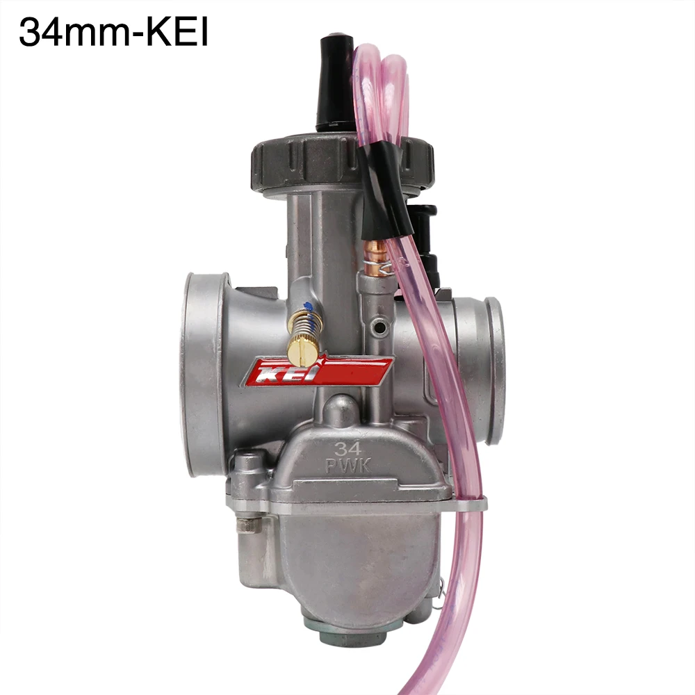 keihi 34mm ZS MOTOS Keihin 28 мм 30 мм 32 мм 34 мм мотоцикл карбюратор для 125-250cc 2T 4T Moto ATV UTV велосипед ямы Байк с силовой струей - Цвет: keihi 34mm
