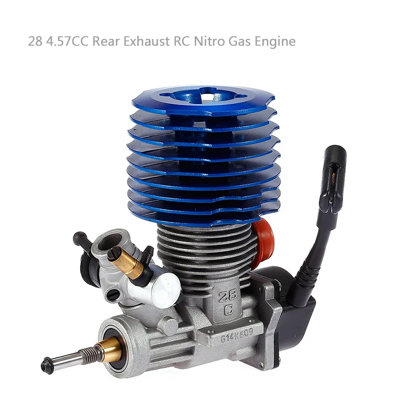 SH28 задний выхлоп RC Nitro Gas двигателя 4.57CC для RC HSP HPI гонки Redcat 1/8 деталь нитро-двигателя Himoto Redcat багги-монстр грузовик машина для дрифта
