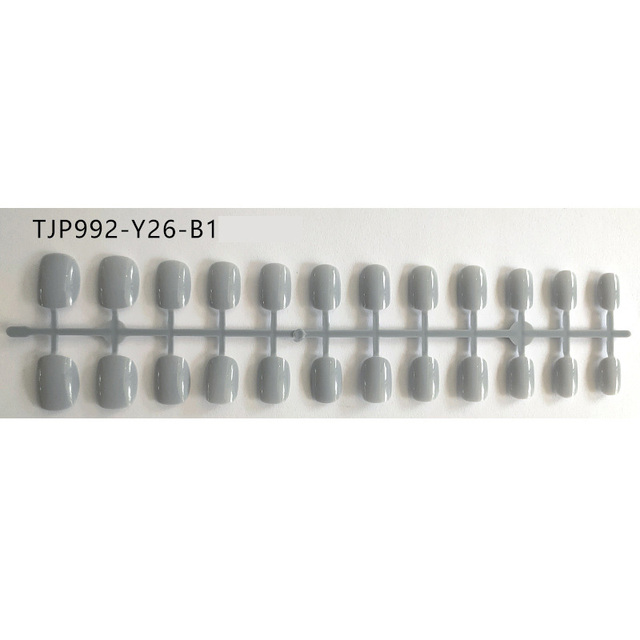 False Nail Tips Solid Color Matte Super Long Coffin False Nail Ballet Press on Nails Tips for Artificial Fingernails