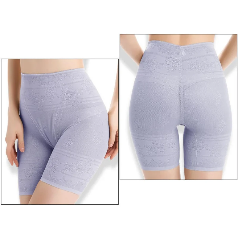 Для женщин Высокая Талия Full Body Shaper Живот для похудения Управление Утягивающее нижнее белье Топ - Цвет: Лаванда