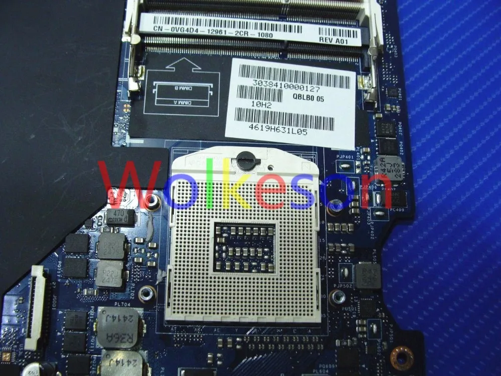SHELI для DELL Alienware M14X R2 Материнская плата ноутбука с GT650M 1 ГБ GPU DDR3 CN-0VG4D4 0VG4D4 VG4D4 QBLB0 LA-8381P тест ОК