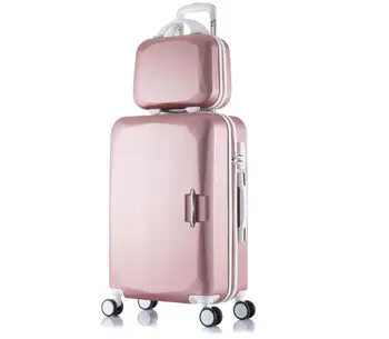 

Luggage box female luggage case small fresh code box travel box mother suitcase 20 students round wheel 24 inch Korean version