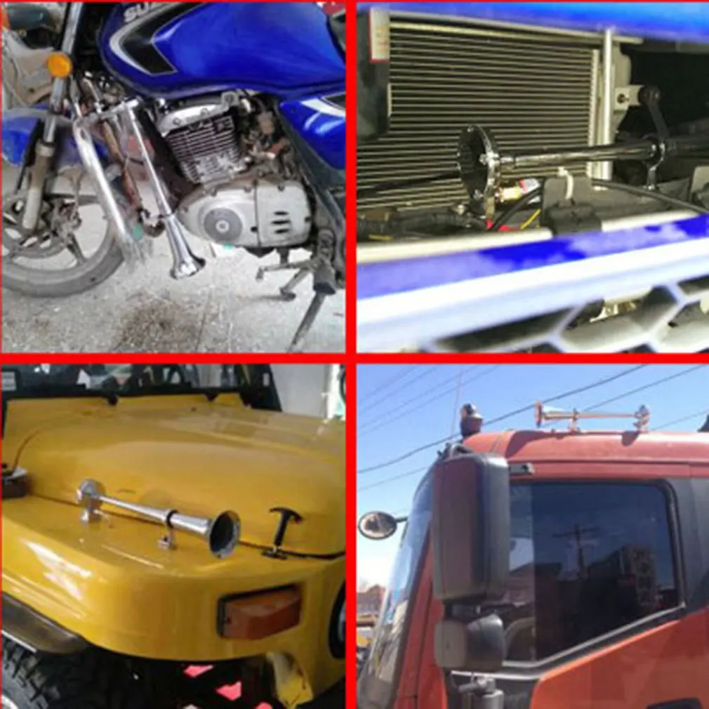 Автомобильный Динамик 150Db Одиночная трубка звуковой сигнал электронасоса свисток 12 V/24 V клаксон мотоцикла высокое качество супер громкий автомобильный клаксон