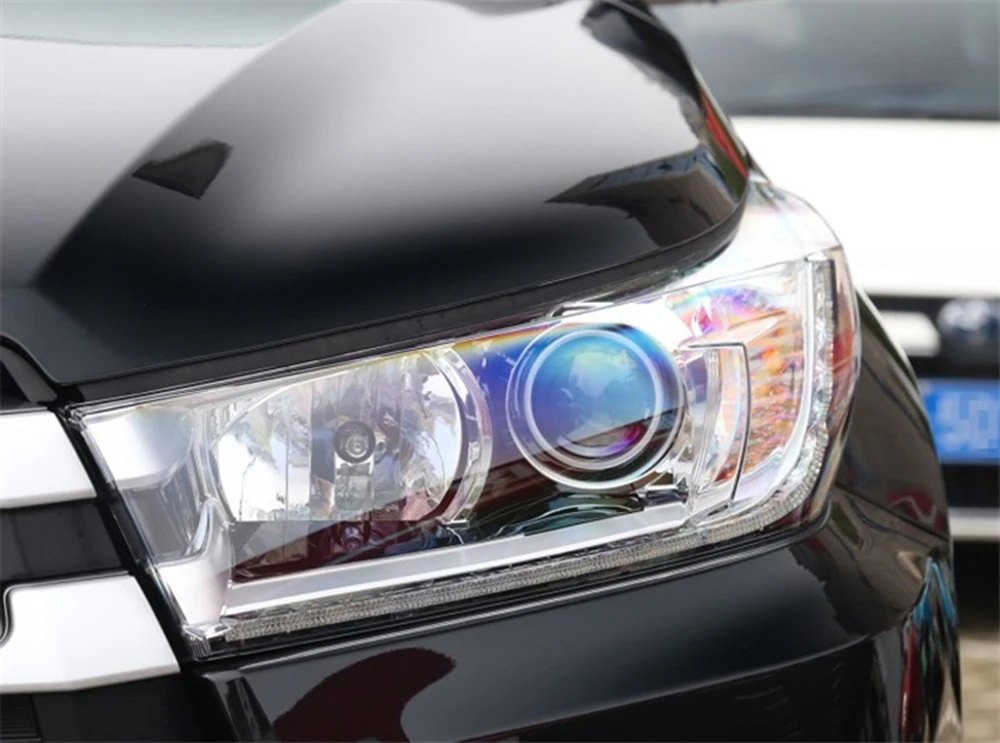 Для Toyota Highlander Автомобильная фара с прозрачными линзами, сменная Передняя Автомобильная крышка