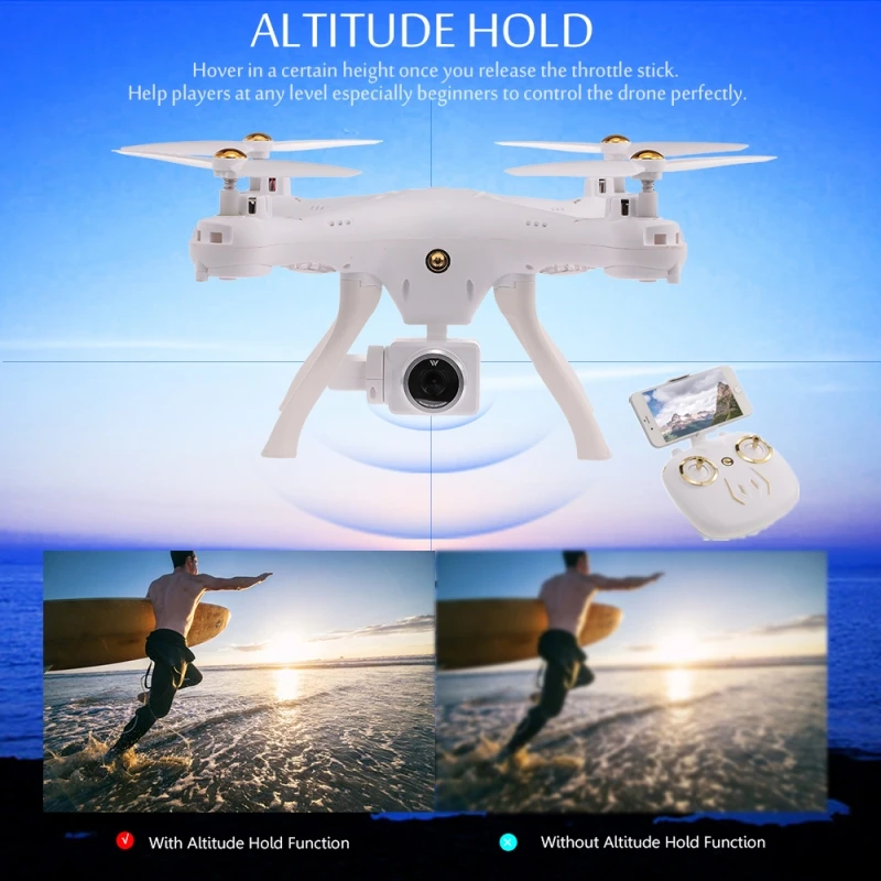 GPS Пульт дистанционного управления Дрон 5G 1080P камера Wi Fi FPV один ключ возврат