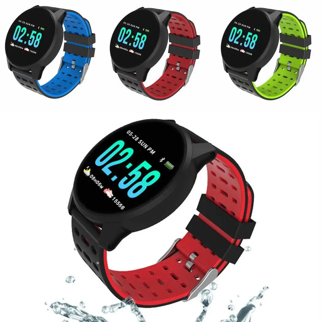 Водонепроницаемый Bluetooth спортивный браслет умный Браслет фитнес-трекер