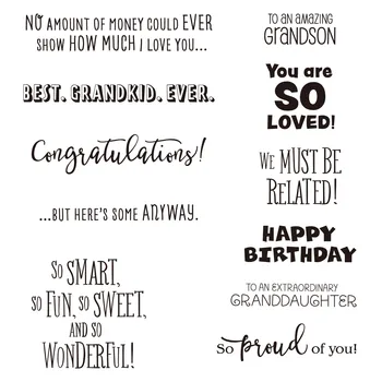 

2020 3D New Scrapbooking For Paper Making Birthday Embossing Frame Card Craft With clear Stamps Stampin Up Set
