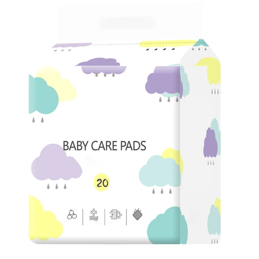

20 Pcs Disposable Diaper Paper Mat Baby Nursing Padfor Adult Child Pets Absorbent Waterproof Diaper Changing Safety Mats