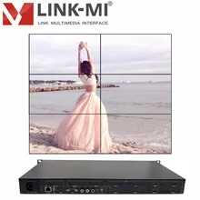 Link-MI LM-TV06-4K2K видео настенный контроллер HDMI процессор 2x3 сшитый шесть изображений процессор экран Сращивание