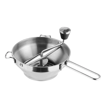 

Stainless Steel Kitchen Mill, Straining & Grating Fruits & Vegetables Easy to Clean & Durable Quality
