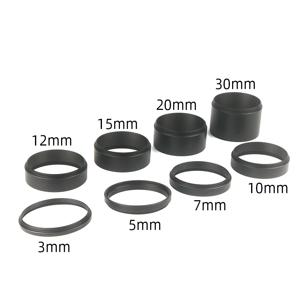 EYSDON M48x0.75 Focal Length Extension Tube Kits 3/5/7/10/12/15/20/30mm For Astronomical Telescope Photography T Extending Ring 6