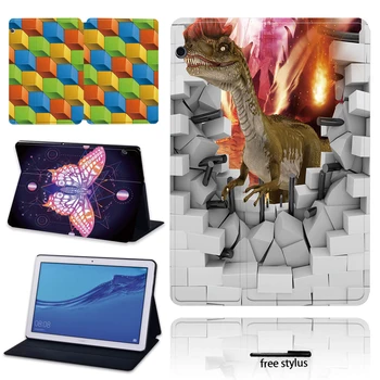 

Anti-fall 3D and Butterfly Series Leather Tablet Case for Huawei MediaPad T3 8.0/MediaPad T3 10 9.6"/MediaPad T5 10 10.1"