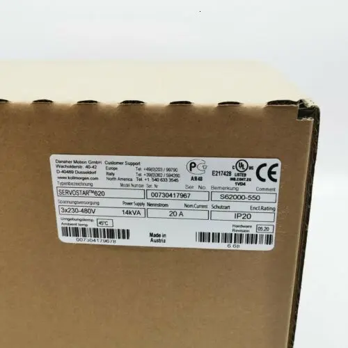 Kollmorgen SERVOSTAR 620 S62000-550 сервопривод S62000550