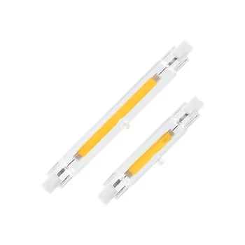 

Lamparas Glass R7S COB LED 4W 78mm 8.5W 118m Light Bulb Tube Replace 15W 20W 30W 50W Halogen Lamp AC 220V Floodlight Bombillas