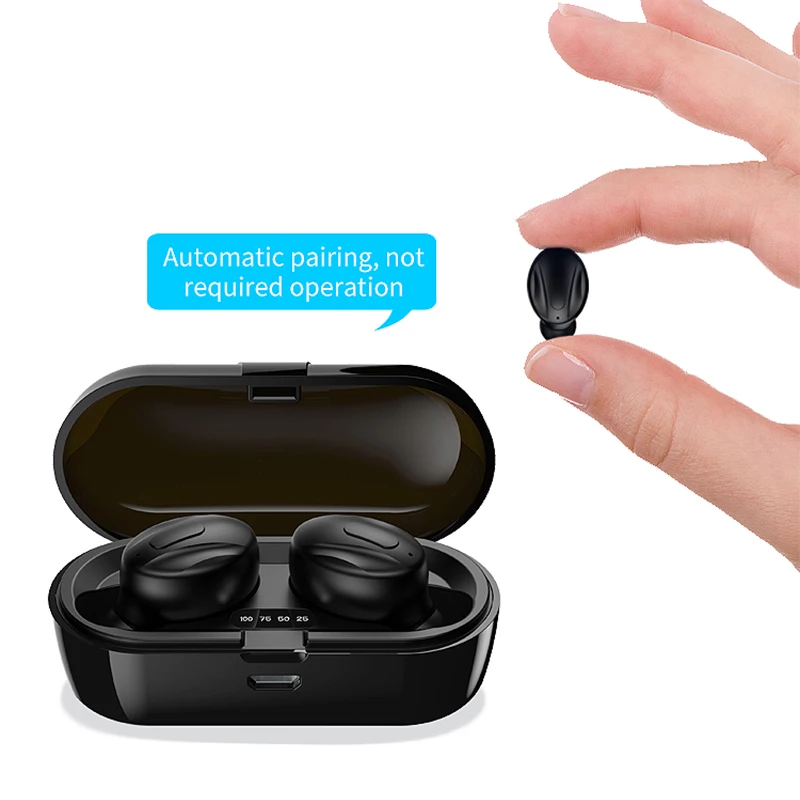 ROCKSTICK XG13 Wireless Bluetooth 5 0 TWS Earphone Mini Mic Earbuds With charging BOX Sport Headset For all Bluetooth Phone