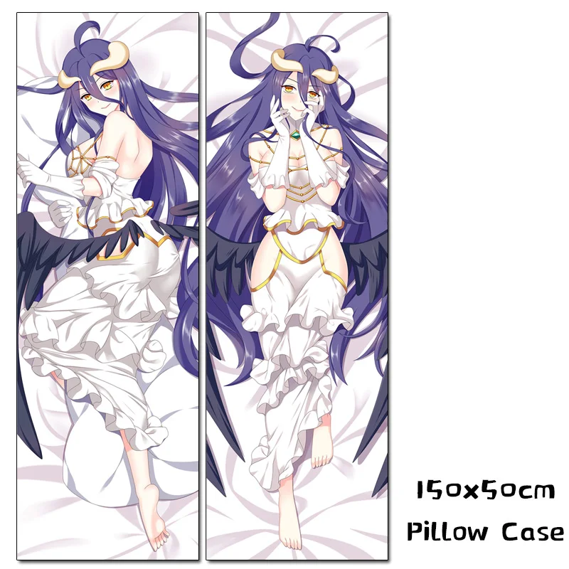 Персонаж Аниме Overlord Albedo для самостоятельной сборки дакимакура обнимающая