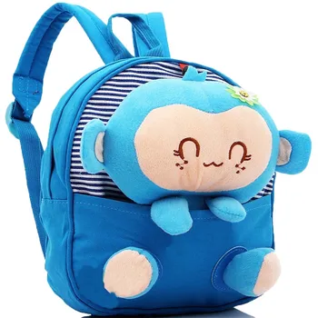 

2020 3D Cartoon Plush Children Backpacks Kindergarten Schoolbag Animal Kids Backpack Children School Bags Girls Boys Backpacks