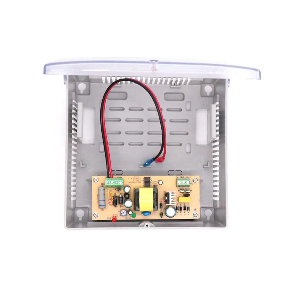 12V 2A Plastic Boxed Power Supply with Backup UPS Battery (7AH) For