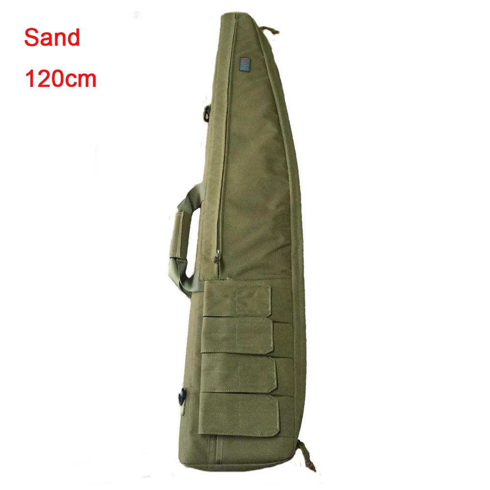 72, 95, 120 см, сумка для оружия, чехол для страйкбола винтовки, сумка, рюкзак из вспененной резины, снайперский карабин, нейлоновые Наплечные сумки для стрельбы, аксессуары для охоты - Цвет: 120 cm sand