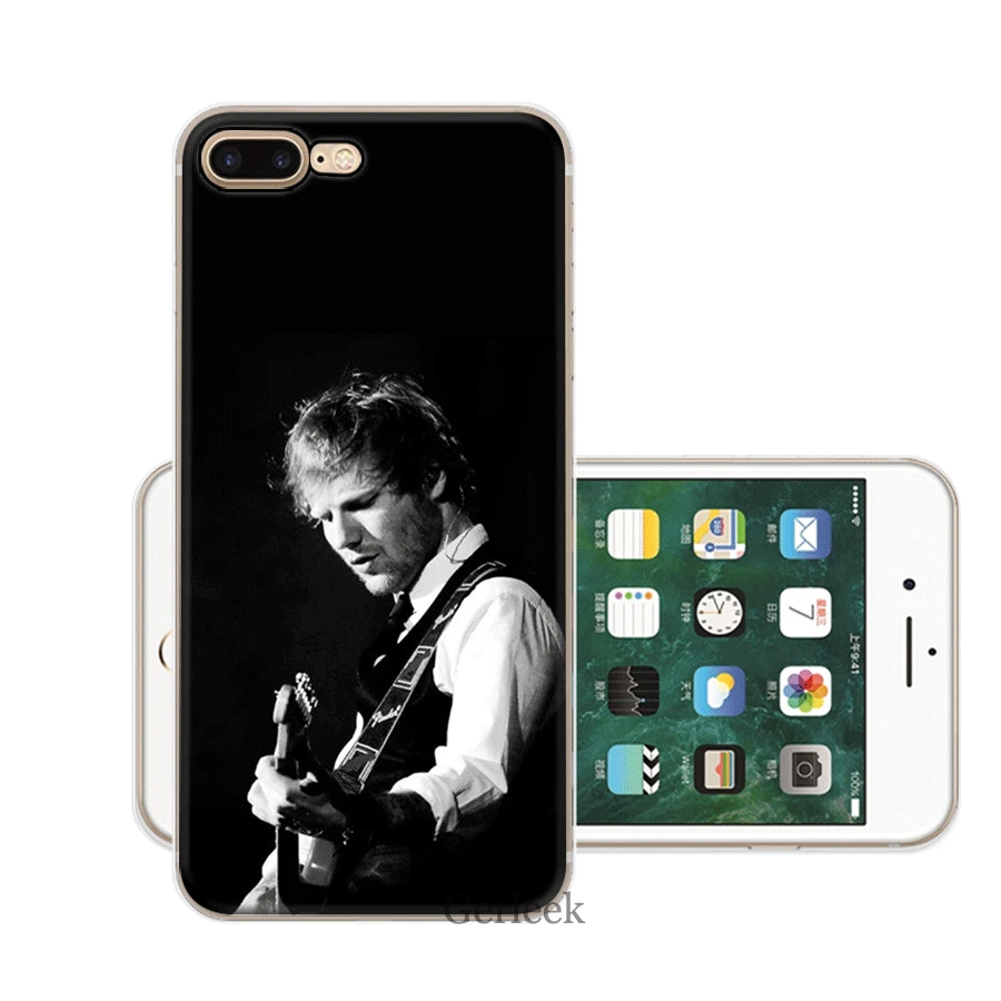 Мобильный телефон чехол для iPhone 6 6s 7 8 P Lus XR X XS Max 5 5S SE Shell Ed Sheeran X Жесткий Чехол