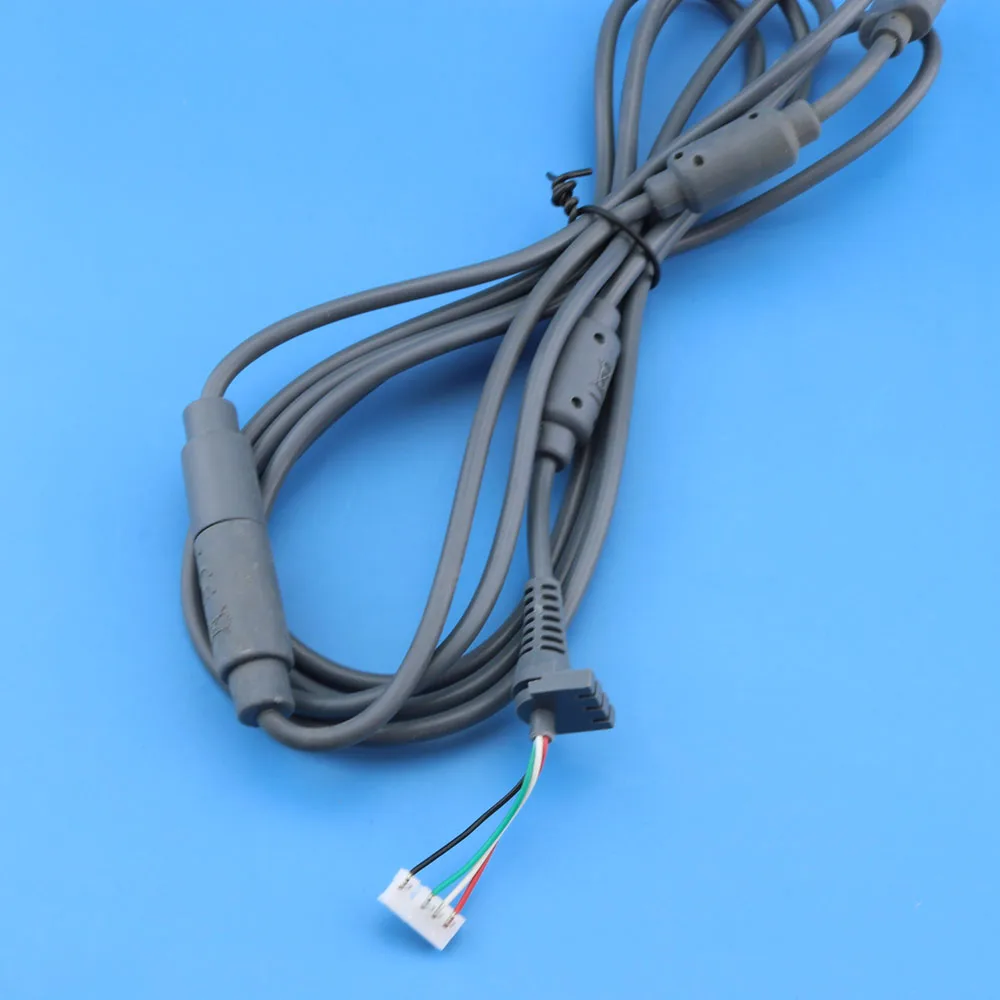 USB 4-контактный кабель+ Сменный Адаптер для Xbox 360 проводной контроллер с 2 шт. колпачок для пальцев ручки