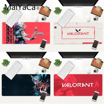 

MaiYaCa Personalized Cool Fashion Valorant logo Rubber Pad to Mouse Game Gaming Mouse Mat xl xxl 900x400mm for Lol dota2 cs go