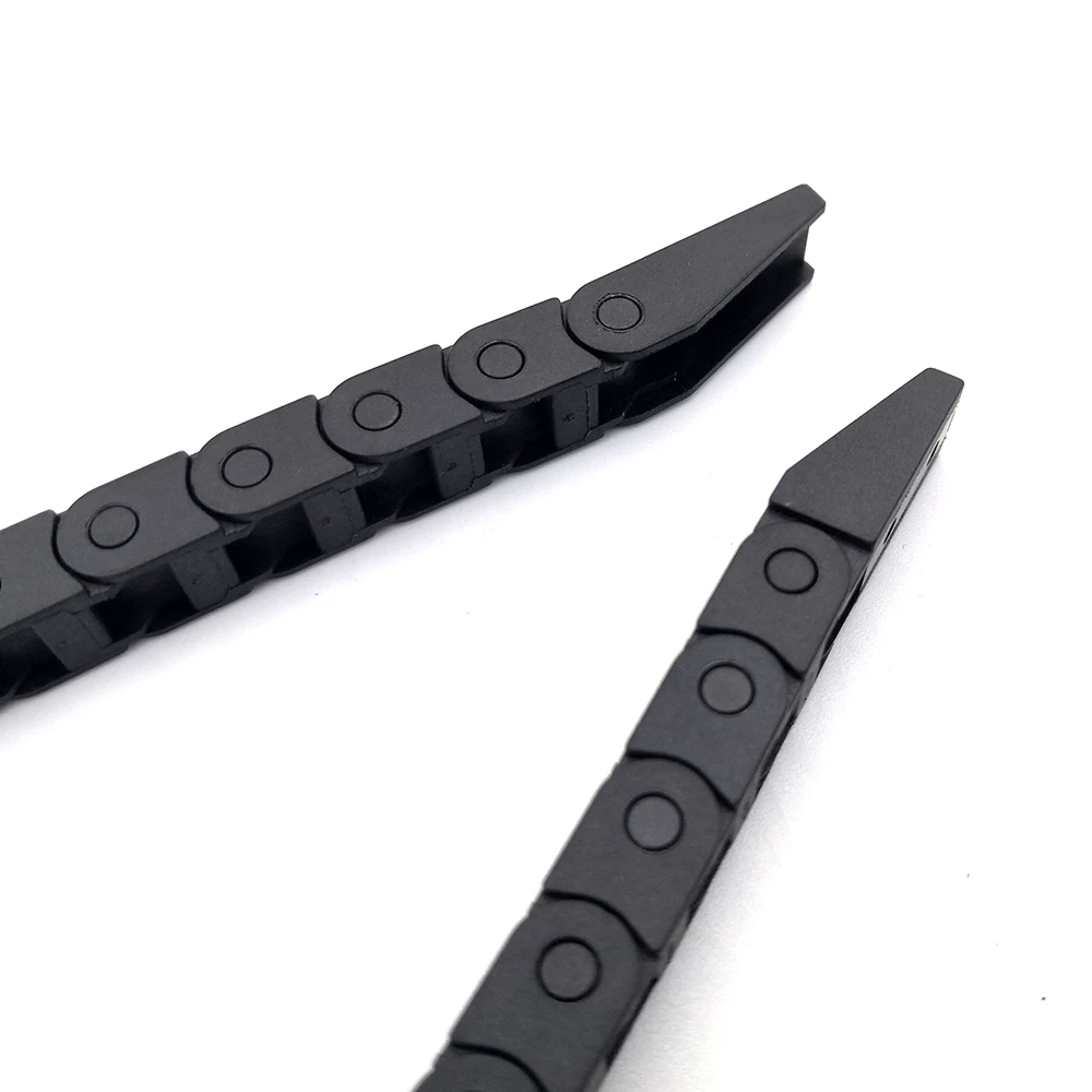 5x5mm Wire Carrier Cable Drag Chain 1 Meter for CNC Router Engraving Machine Roller Plastic Transmission Tanks plastic cable chain,cable carrier