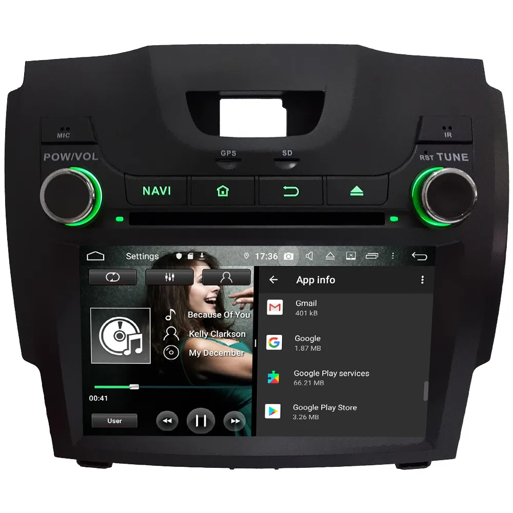 Klyde ips 4G Android 9,0 Восьмиядерный 4 Гб+ 64 Гб DSP автомобильный dvd-плеер радио для Chevrolet S10 Colorado Trailblazer LTZ/Isuzu D-Max MU-X