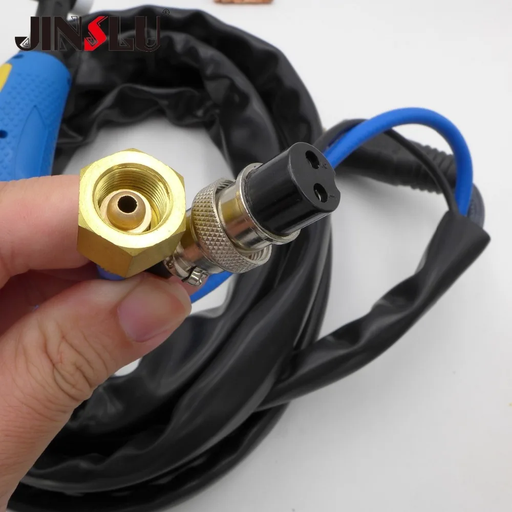 8 Meters DJK35-50 WP-26 WP 26 TIG-26 Tig Torch Complete 24Feet TIG-200P AC DC