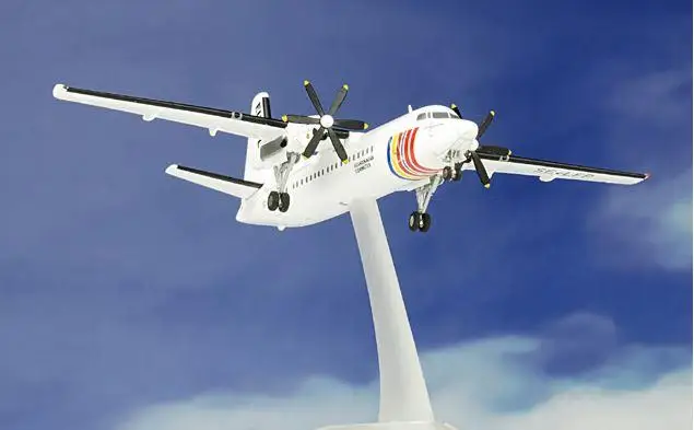 Herpa Wings Sweden скандинавские авиалинии системы Fokker F50 SE-LFP 1/200 литая модель самолета