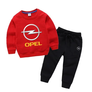 

2020 New Autumn Winter Opel Child Dress Sportswear Children's Suit Two-piece Set Gentleman Boy Girl Soft Cute Hip Hop Clothing