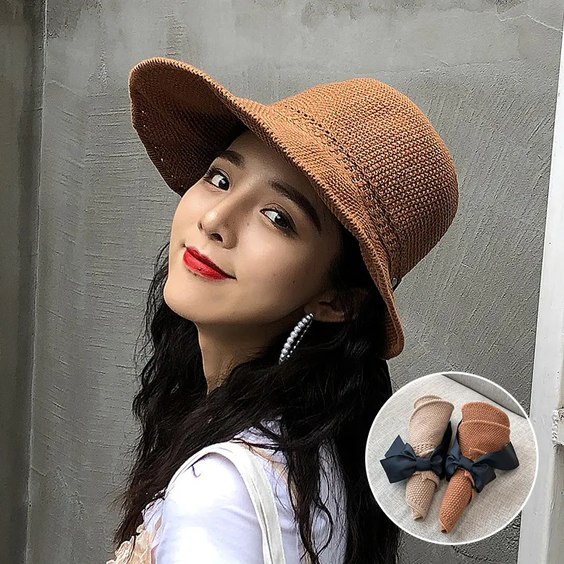 sun hat with hole on top