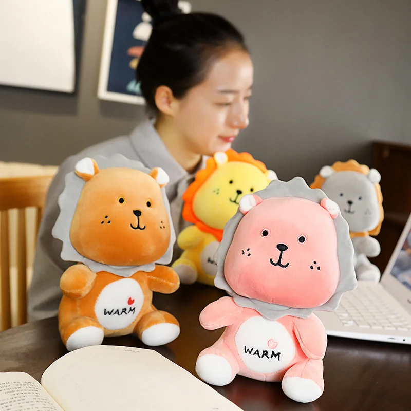 warm appease sunshine lion plush