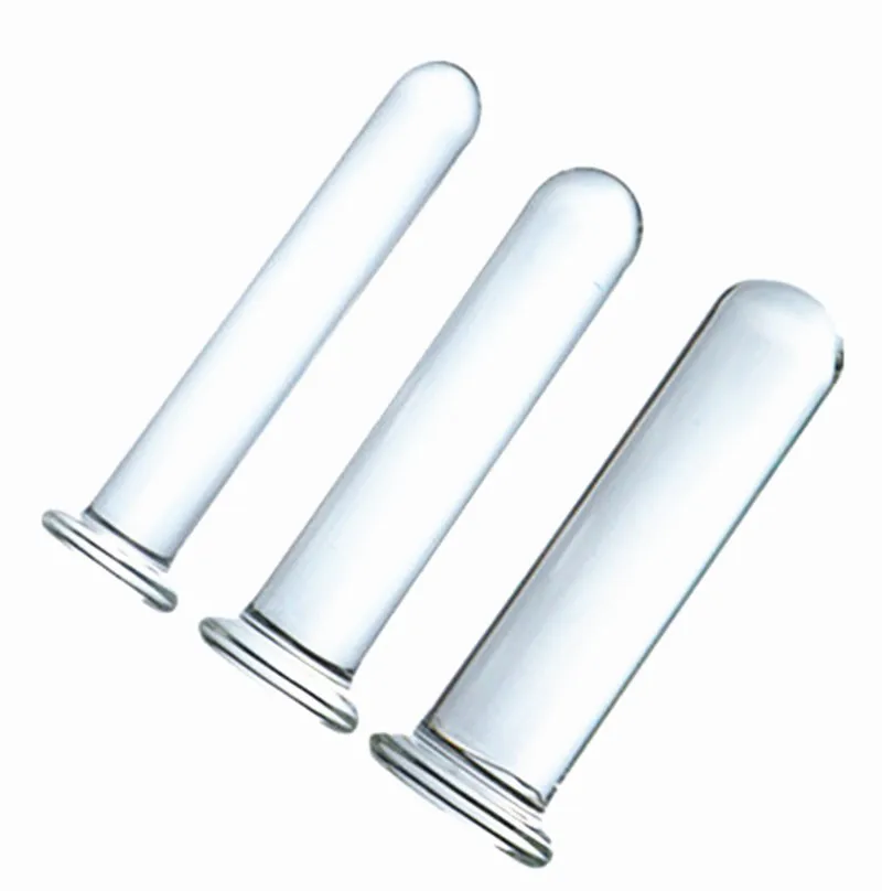 Heat-Resistant Glass Dildo Fake Penis Long Anal Plug Crystal Cylinder G Point Female Masturbation Adult Sex Toys | Красота и здоровье