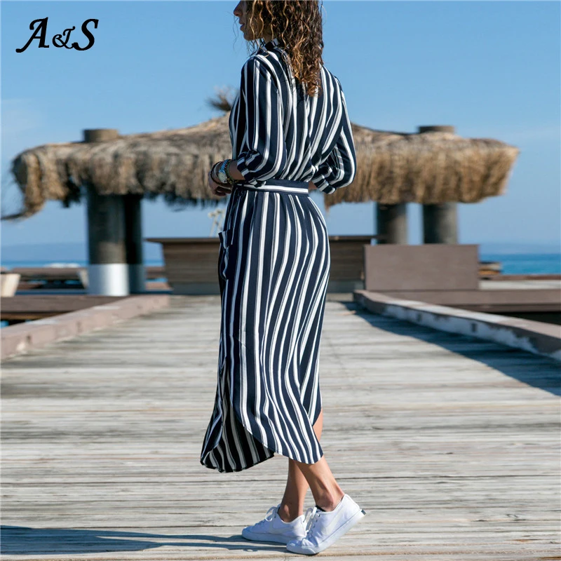 Сексуальное платье с длинным рукавом и цветочным принтом женское поясом весна