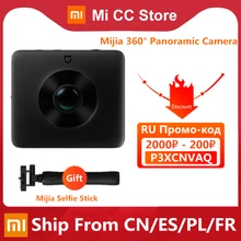 Xiaomi Mijia – caméra panoramique 360 ° IP67, Mini caméscope de Sport, sphère d'enregistrement vidéo 3.5K, WiFi, Bluetooth, Original